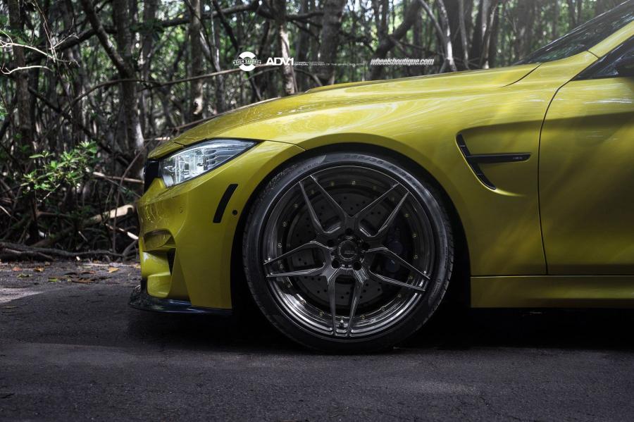  BMW M4 Coupe on ADV.1 Wheels (ADV05SMV2CS) 2015 года  (фото 6 из 6)